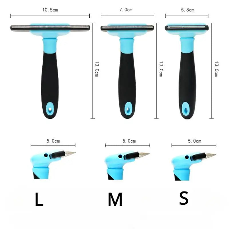 Brosse démêlante double face pour chien et chat