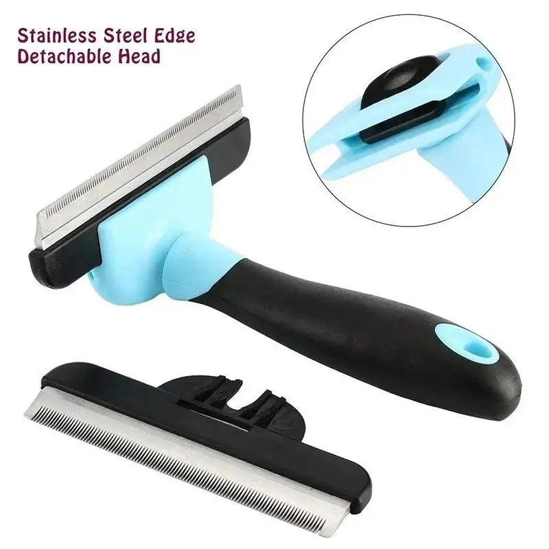 Brosse démêlante double face pour chien et chat