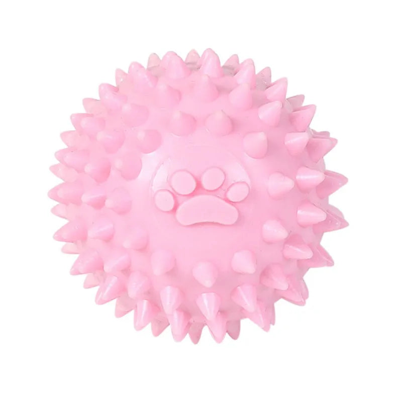 Balle de jeu en caoutchouc pour chien et chat