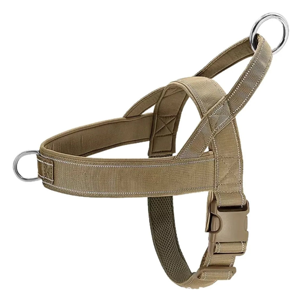 Harnais tactique anti-traction pour grand chien
