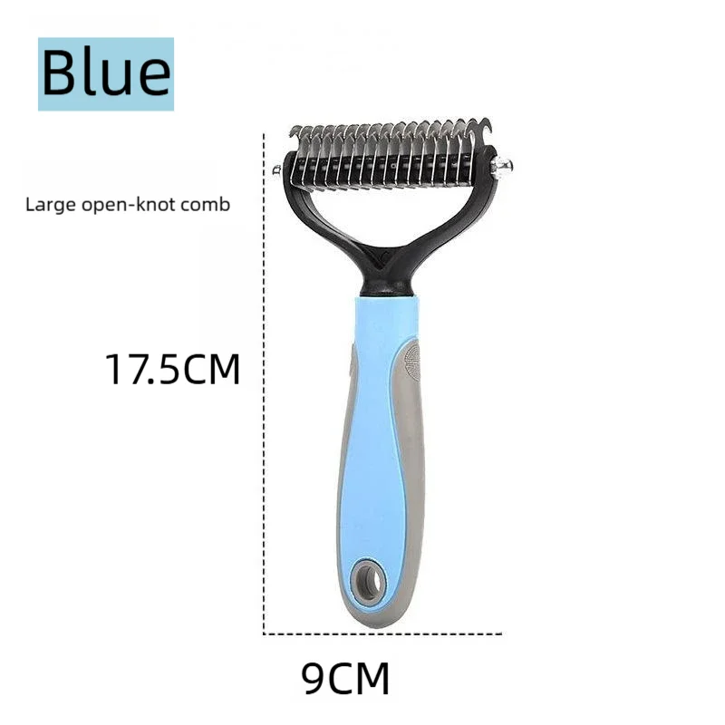 Brosse anti-mue double face pour chien et chat