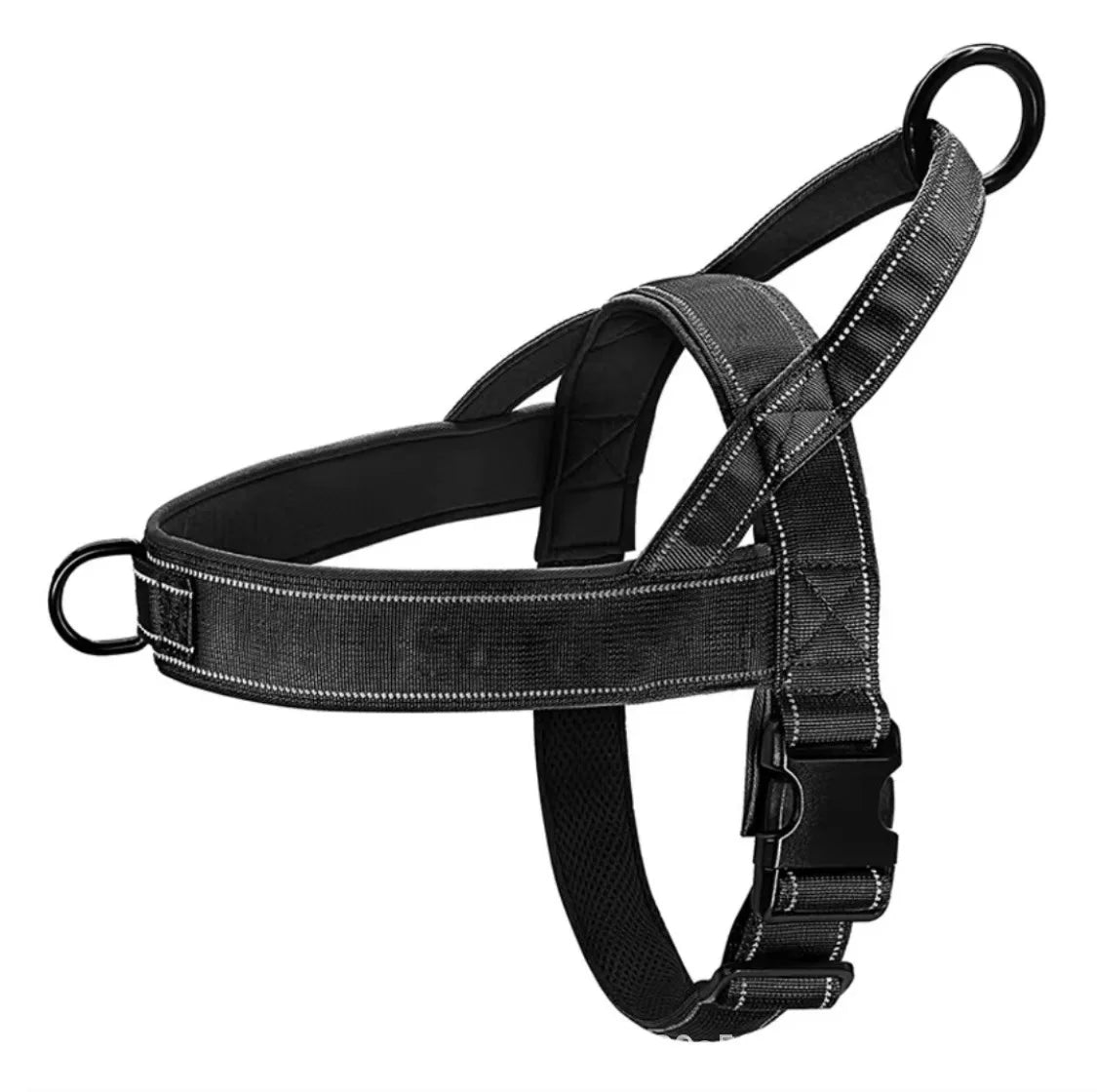 Harnais tactique anti-traction pour grand chien