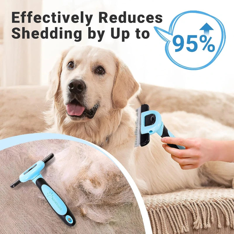 Brosse démêlante double face pour chien et chat